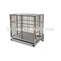 Cage de chien de barre en acier inoxidable pliable et caisse de chien à vendre